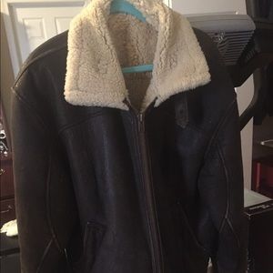 Beautiful, large, 100% genuine leather jacket.
